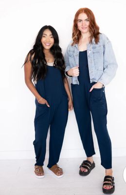 Navy Adult Overalls
