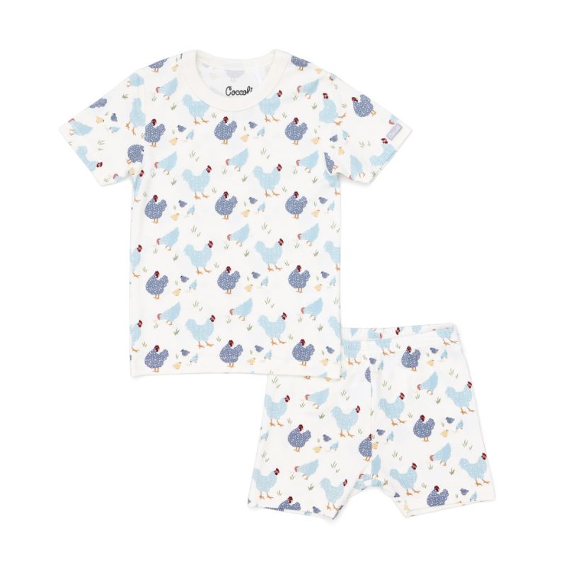 Chickens SS 2pc Pjs