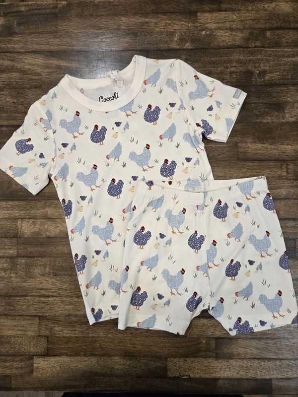 Chickens SS 2pc Pjs