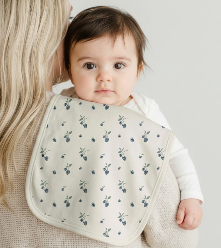 Rabbits 3pk Burp Cloth