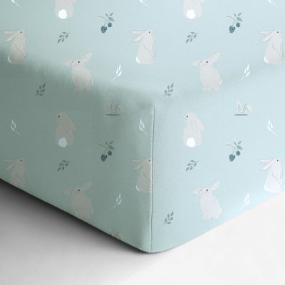 Rabbits Crib Sheet