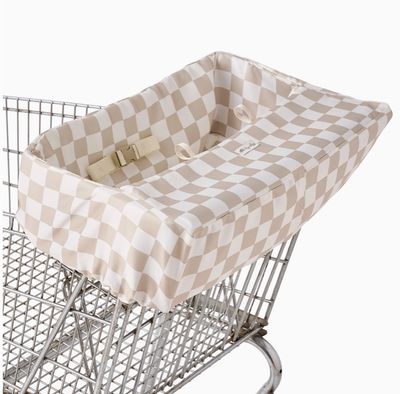 Checkerboard Itzy Shopping Cart Cover