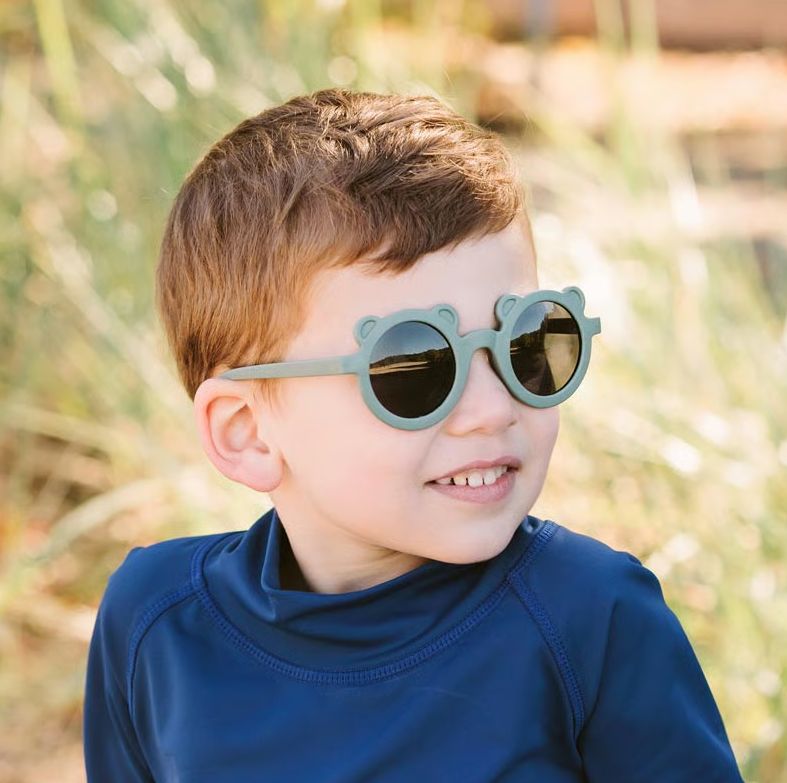 Crocodile Green Bear Sunglasses M