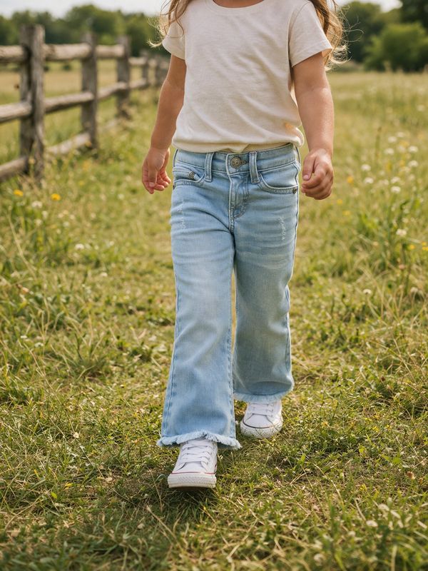 Dirkje Jeans Flared Girls 3T to 5T left Dirkje Jeans Flared Girls 3T to 5T left