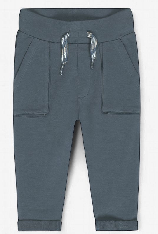 Dirkje Steel Blue Joggers 6mo to 24mo Dirkje Steel Blue Joggers 6mo to 24mo