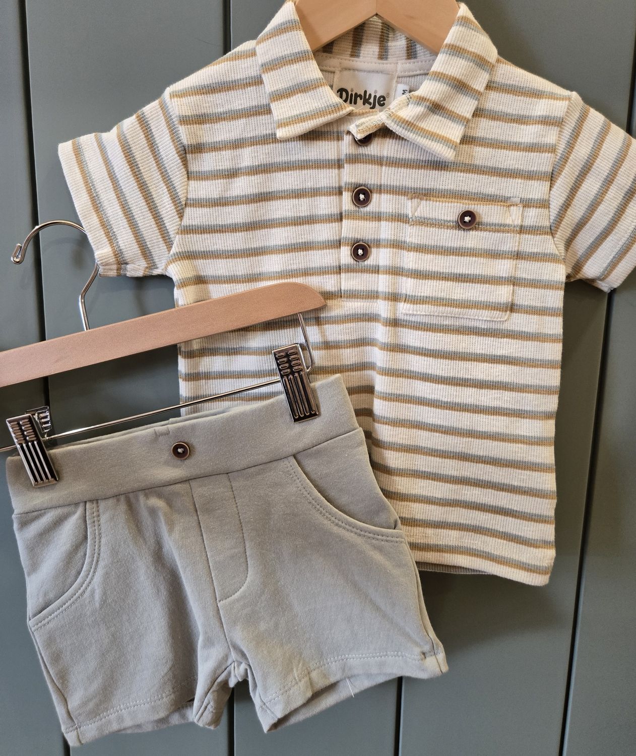 Dirkje Green 2pc Set
