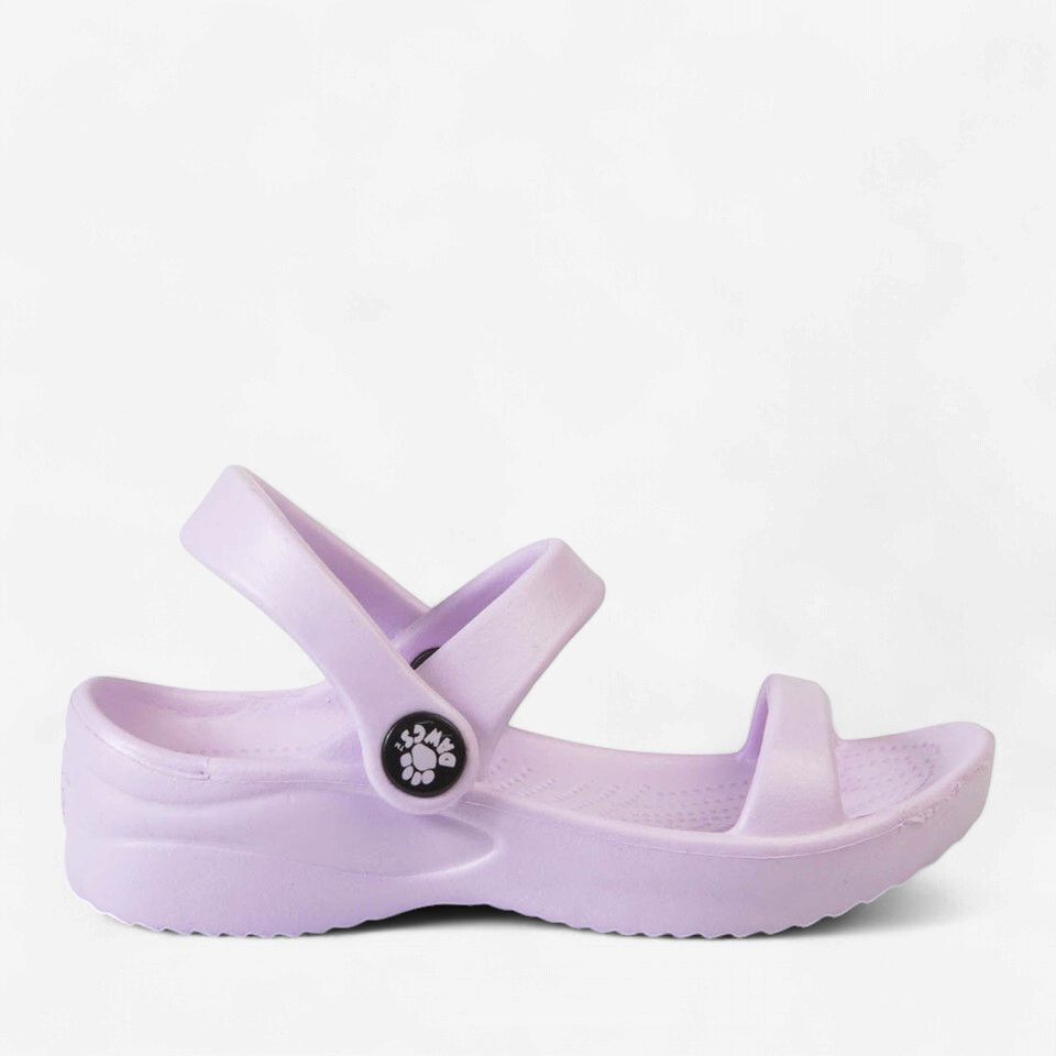 Lilac 3-Strap Sandals