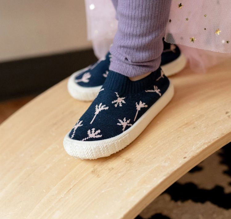 Graphic Knit Shoes- Various Colors, Colour: Dandelion, Size: 5