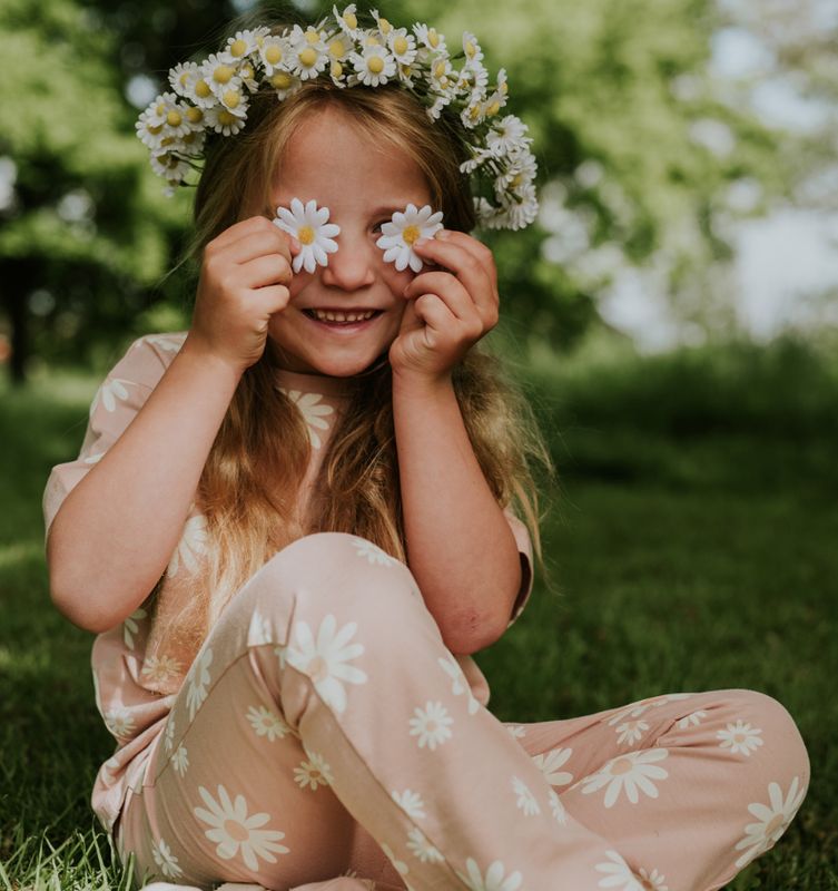 Kokonoko Pink Daisy Leggings 2T & 5T left Kokonoko Pink Daisy Leggings 2T & 5T left