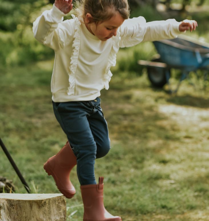 Kokonoko Dark Blue Joggers Girls 2T, 3T & 6T