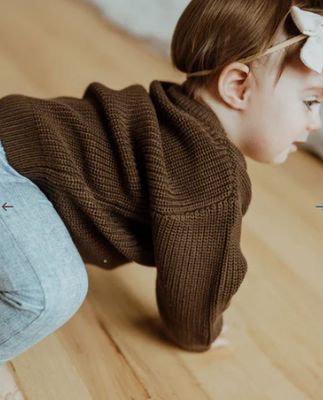 Midnight Soil Knit Sweater