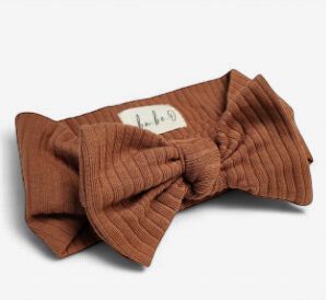 Bow Headband - Rust