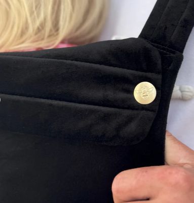 Velvet Baby Carrier - Onyx Black