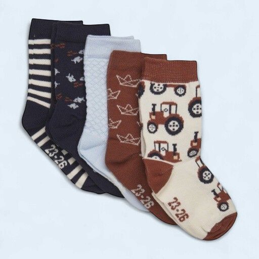 Printed Socks 5pk