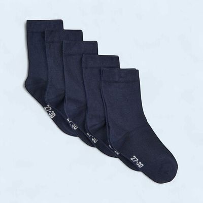 Dark Navy 5pk Ankle Socks