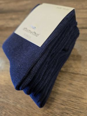 Dark Navy 5pk Ankle Socks