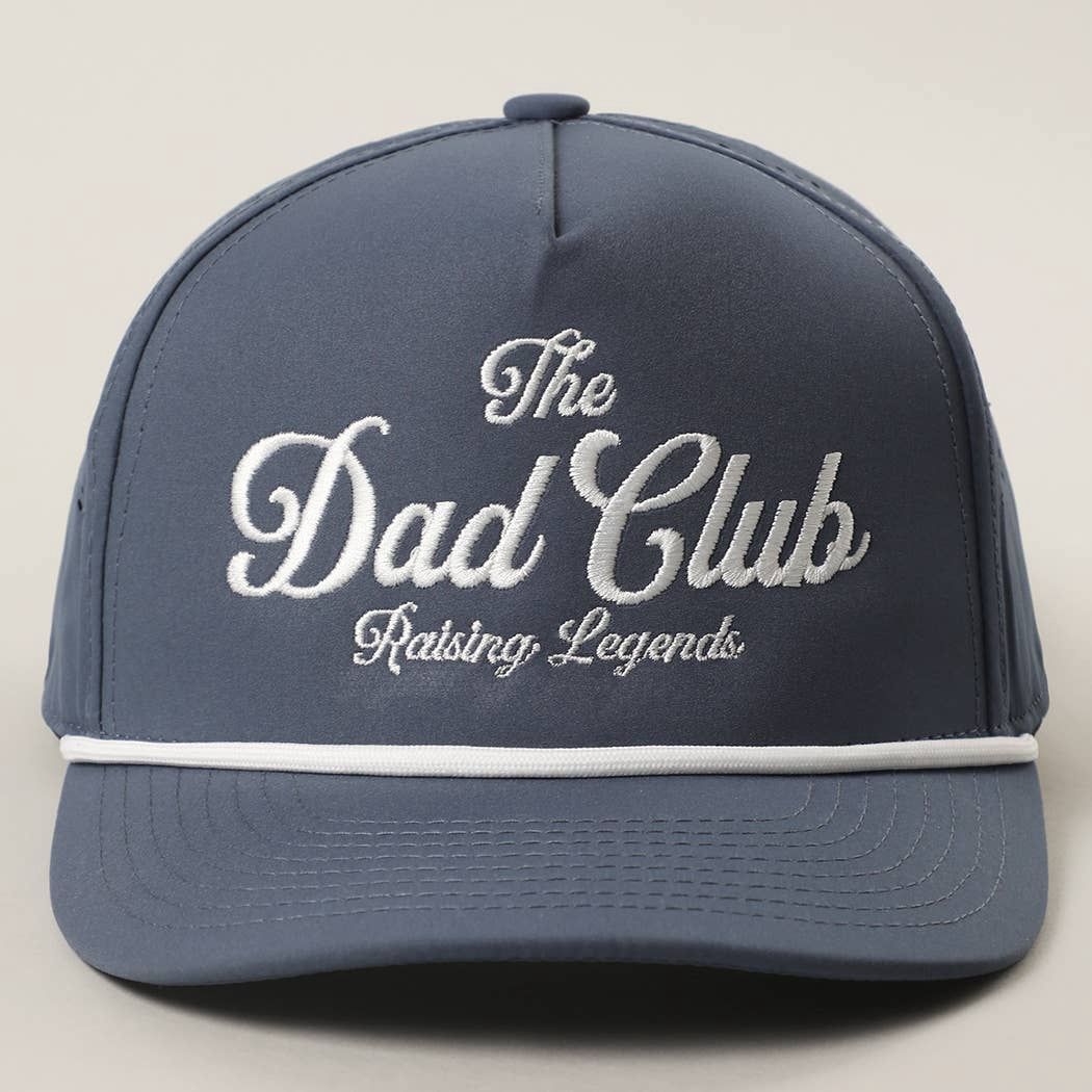 THE DAD CLUB Trucker Hat: NAVY