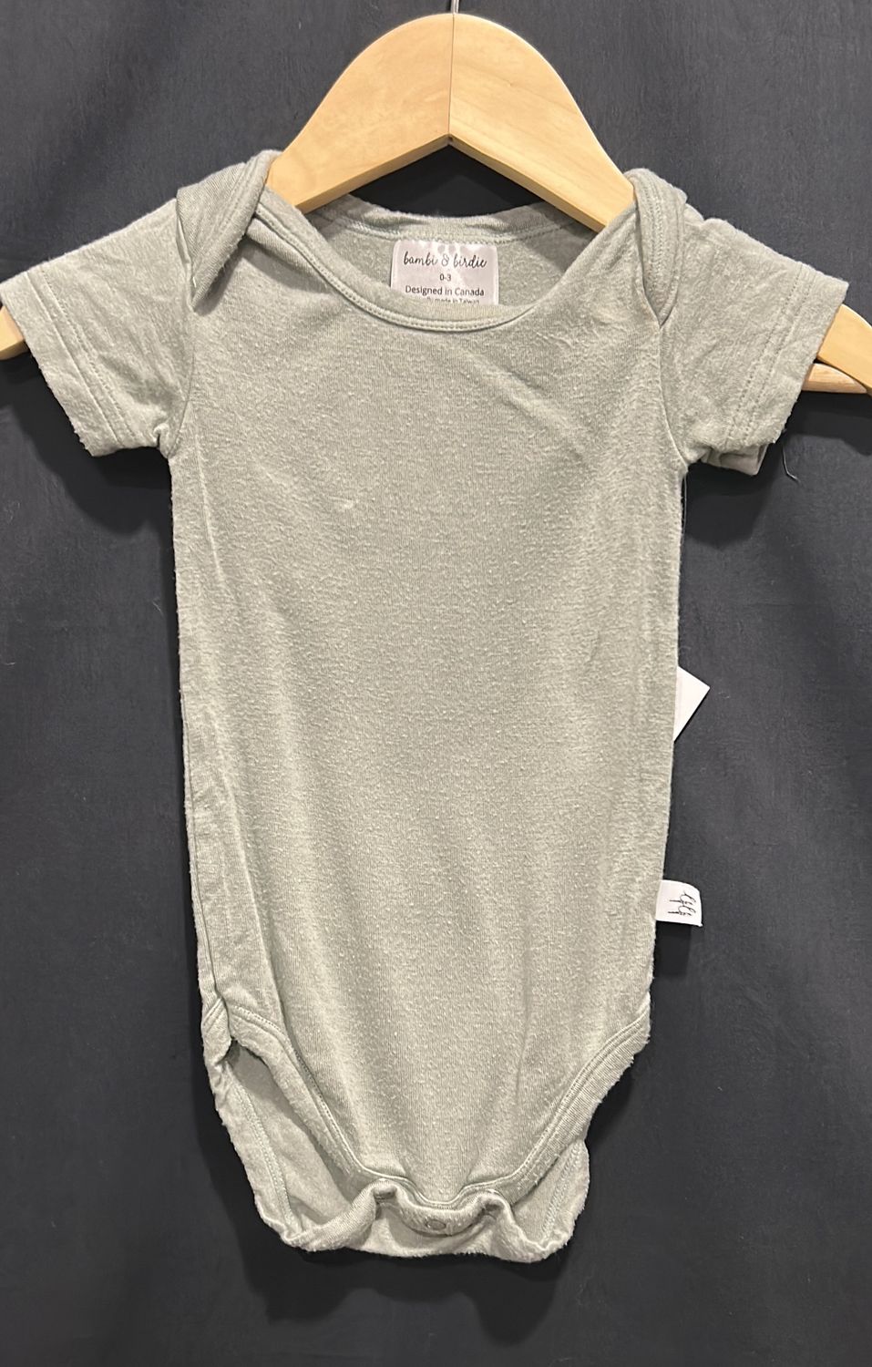 Used 0-3m Bambi &amp; Birdie Onesie
