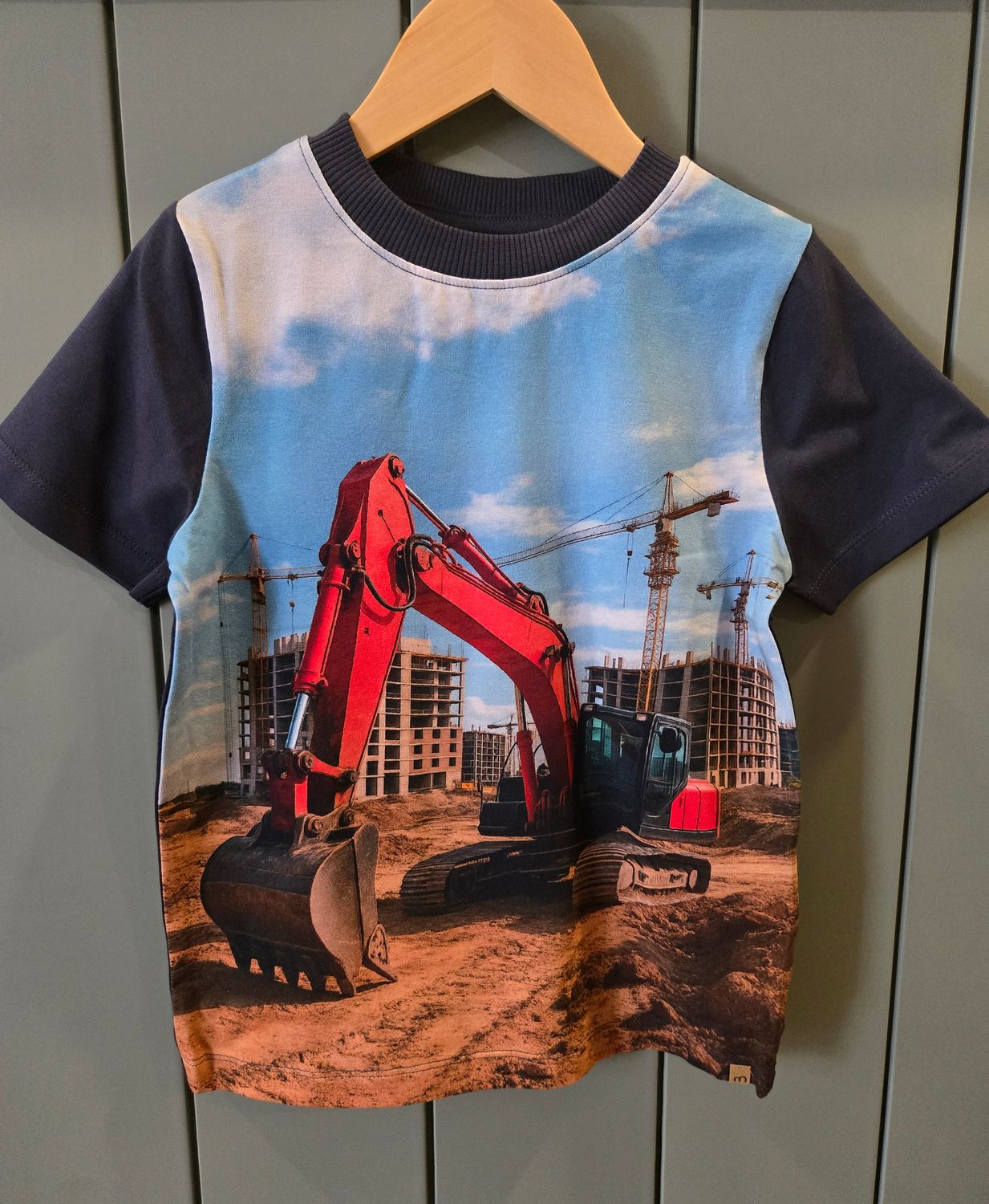 Minymo Excavator Tshirt, Size: 18m