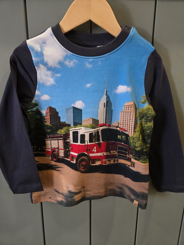 Minymo Firetruck Long Sleeve