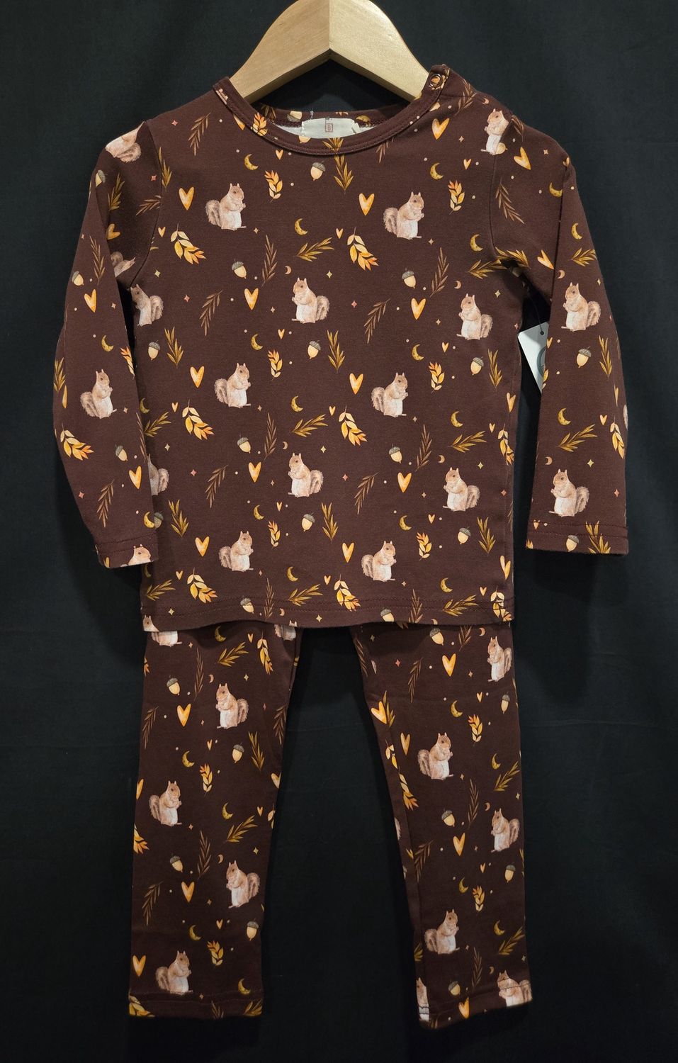 Used 4T Burbaby 2pc Squirrel Set