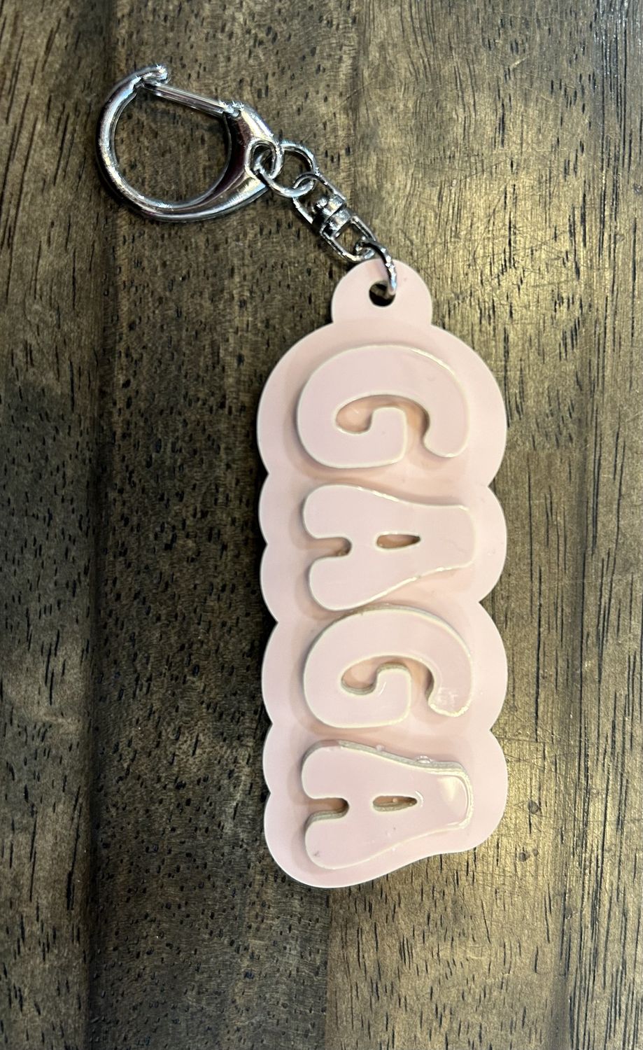 Gaga Keychain, Colour: Blush
