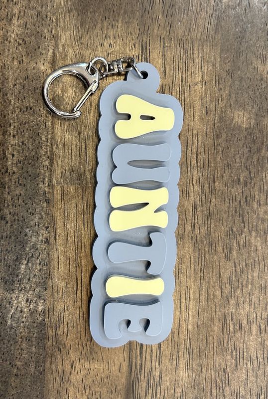 Auntie Keychain