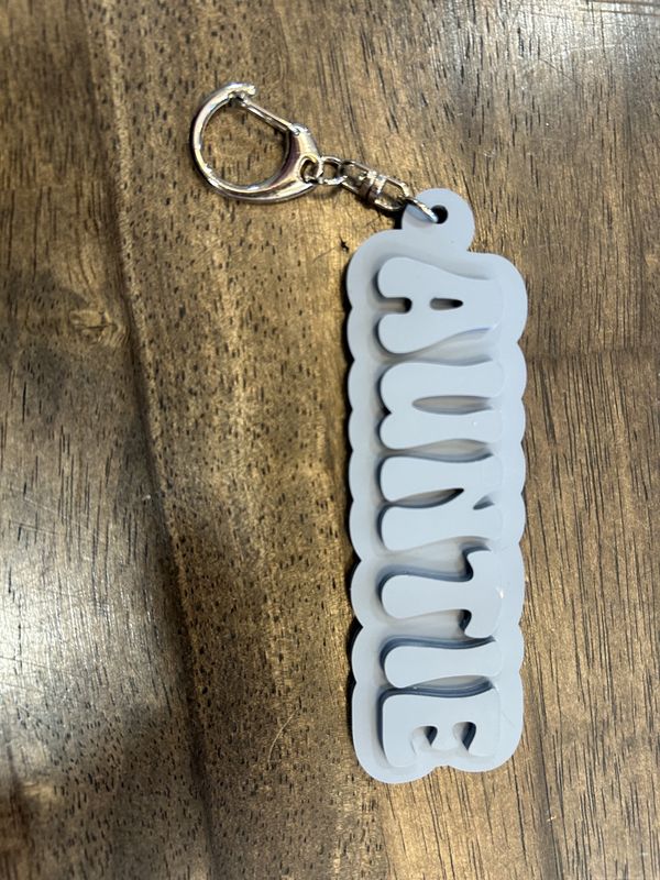 Auntie Keychain