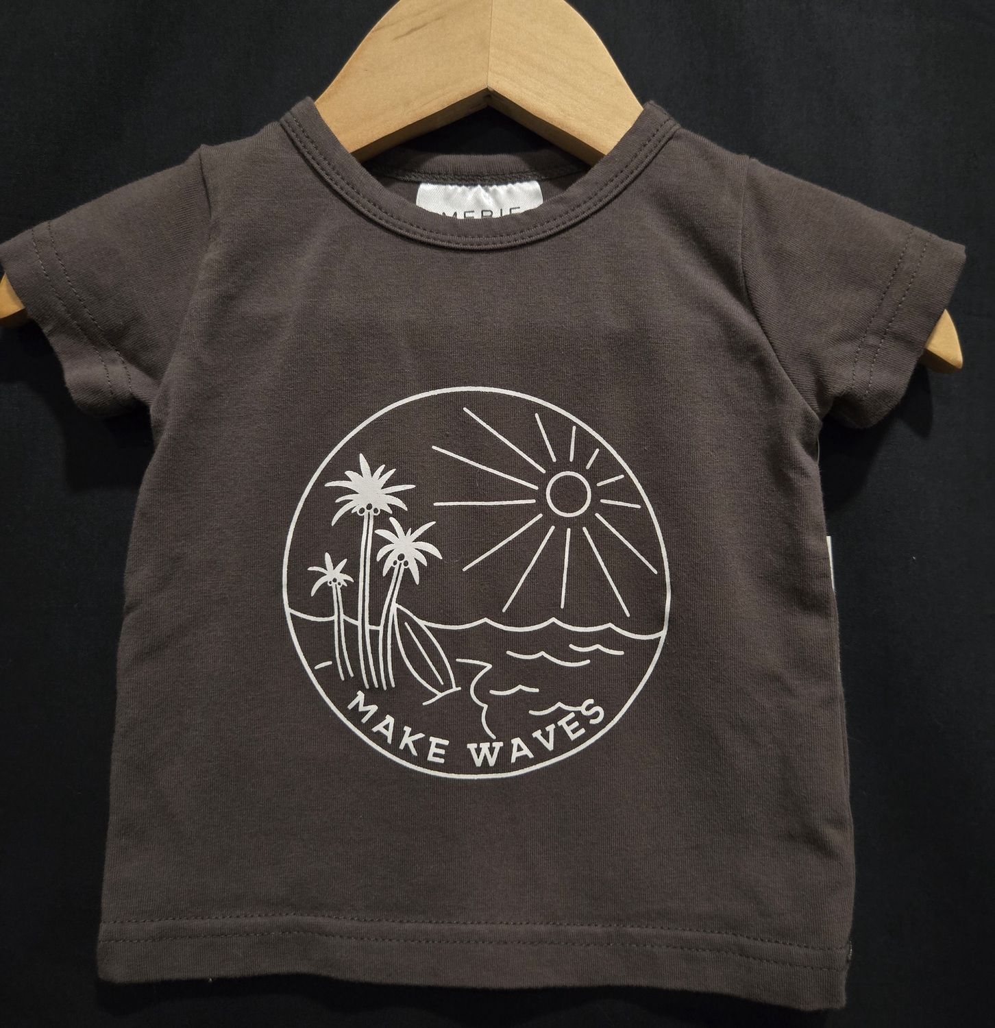 Used 3-6m Mebie Baby Beach Tshirt