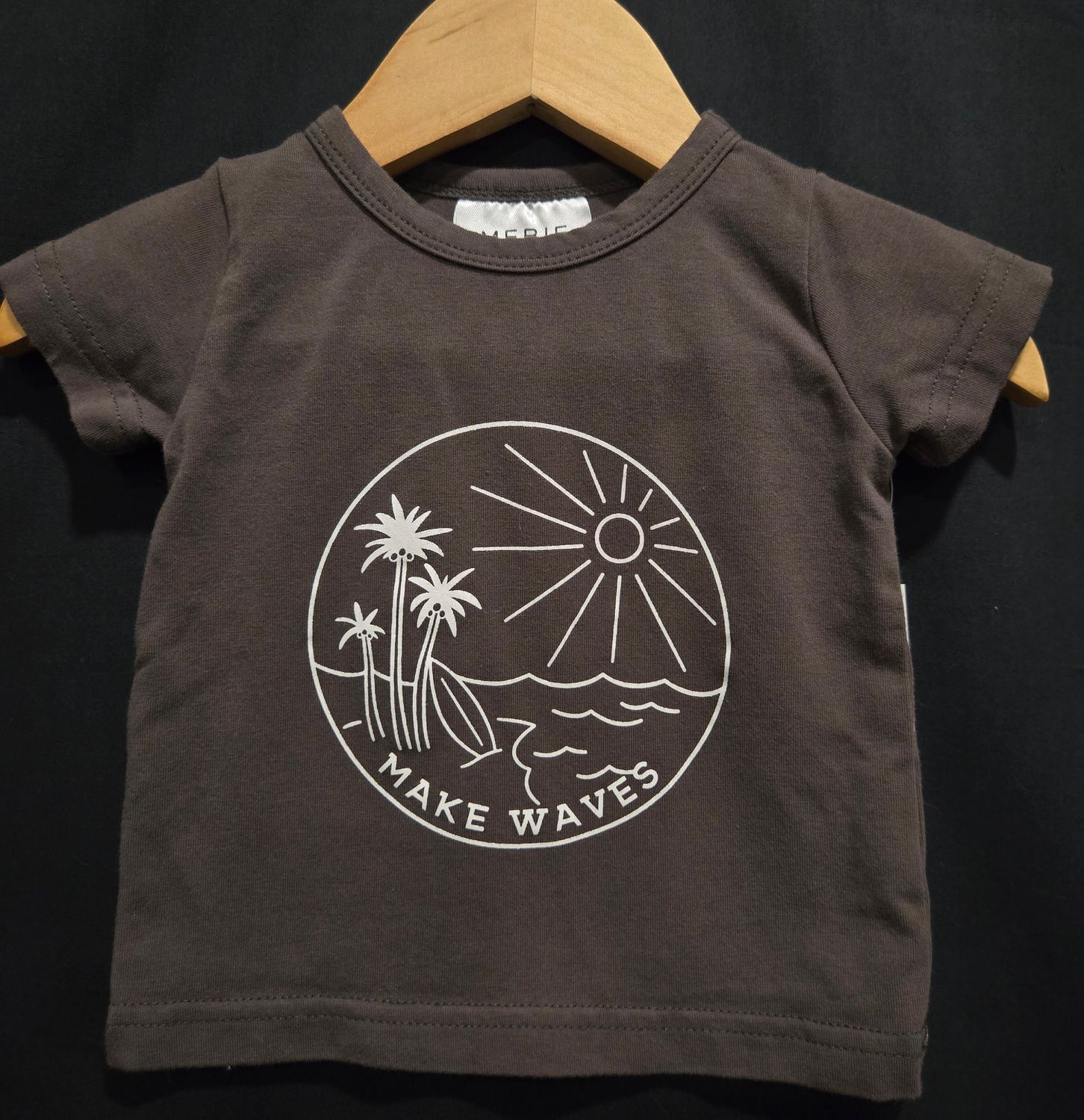 Used 3-6m Mebie Baby Beach Tshirt