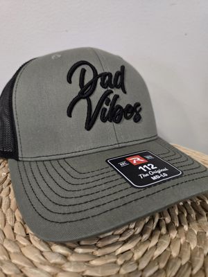 Dad Vibes Mesh Snapback Hat