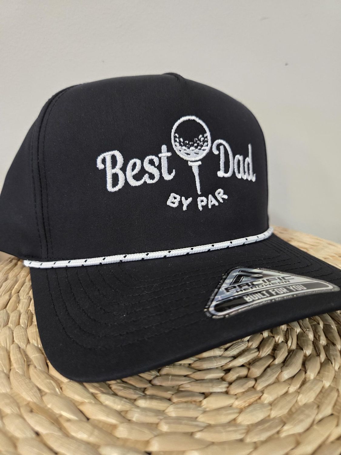 Best Dad By Par Snapback, Colour: Black