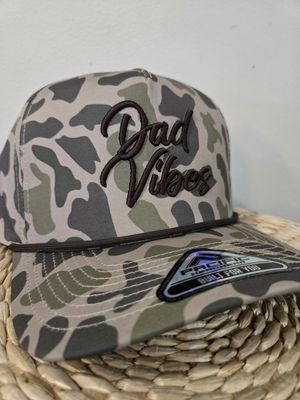 Dad Vibes Rope Snapback