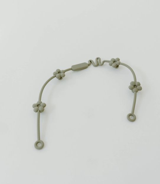 Silicone Toy Strap, Colour: Clay