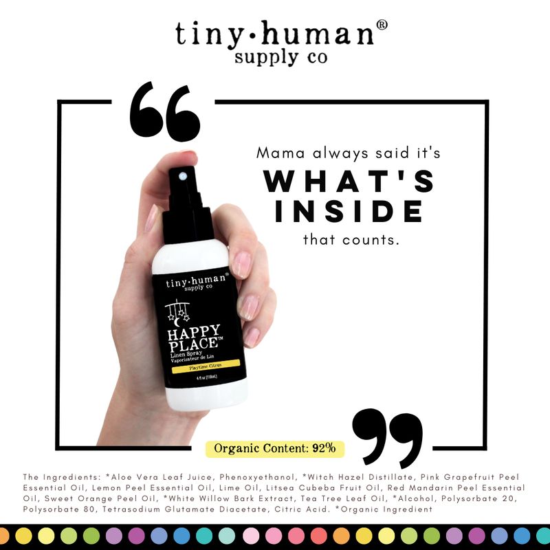 Happy Place Linen Spray 4oz: Playtime Citrus