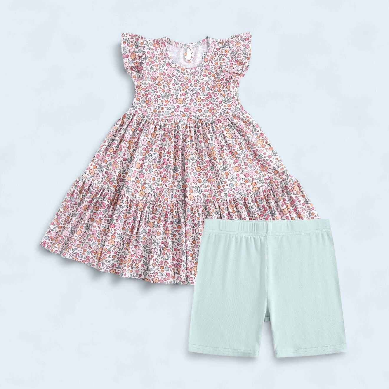 Petal Patch Summer Twirl Dress 4T left, Size: 2T