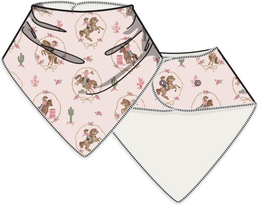 Cowgirl Cameos - Bandana Bib