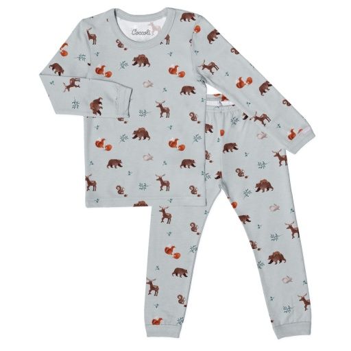 Coccoli Forest Animals 2pc Pjs, Size: 2y