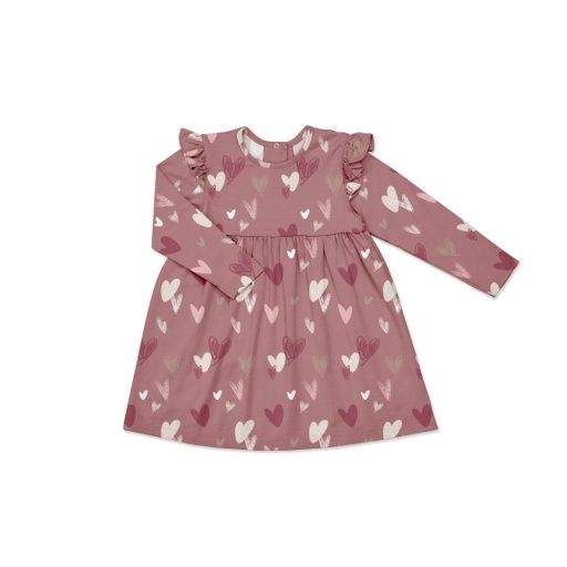 Coccoli Hearts Dress, Size: 12m