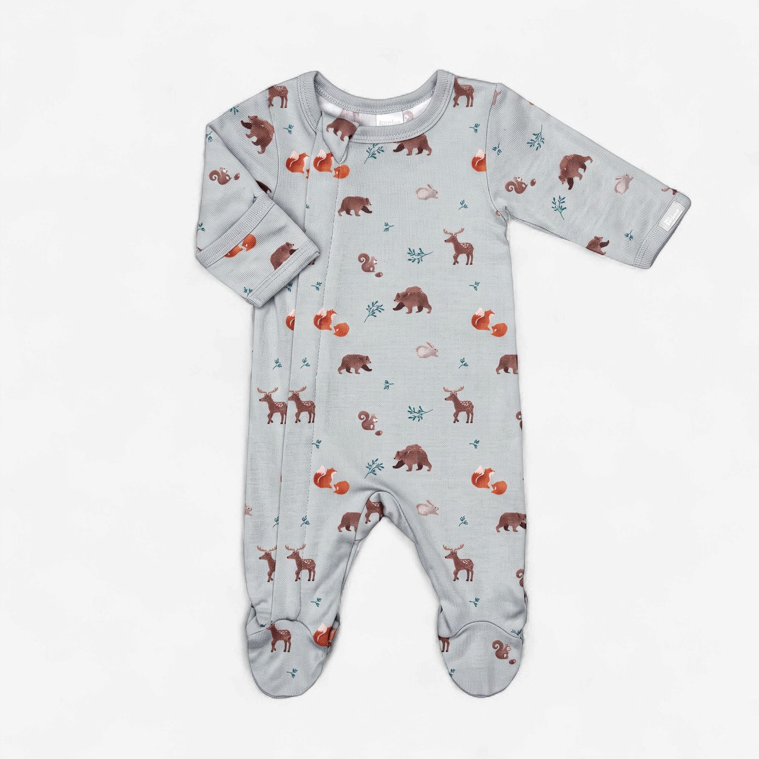 Coccoli Forest Animals Footie, Size: N