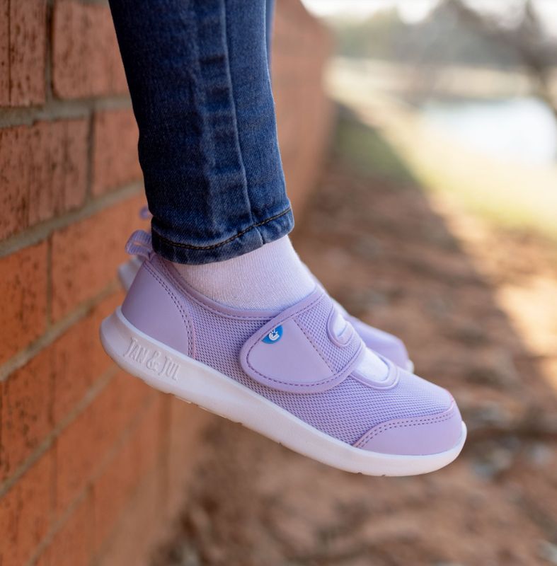 Dusty Purple Lite Mary Janes