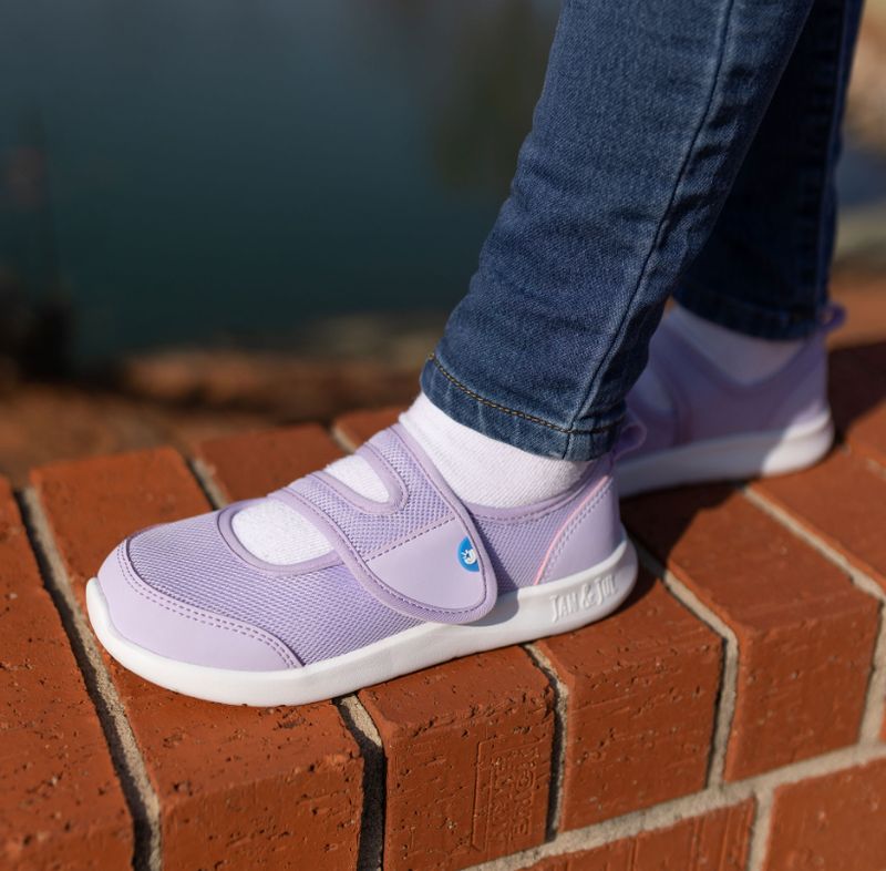 Dusty Purple Lite Mary Janes
