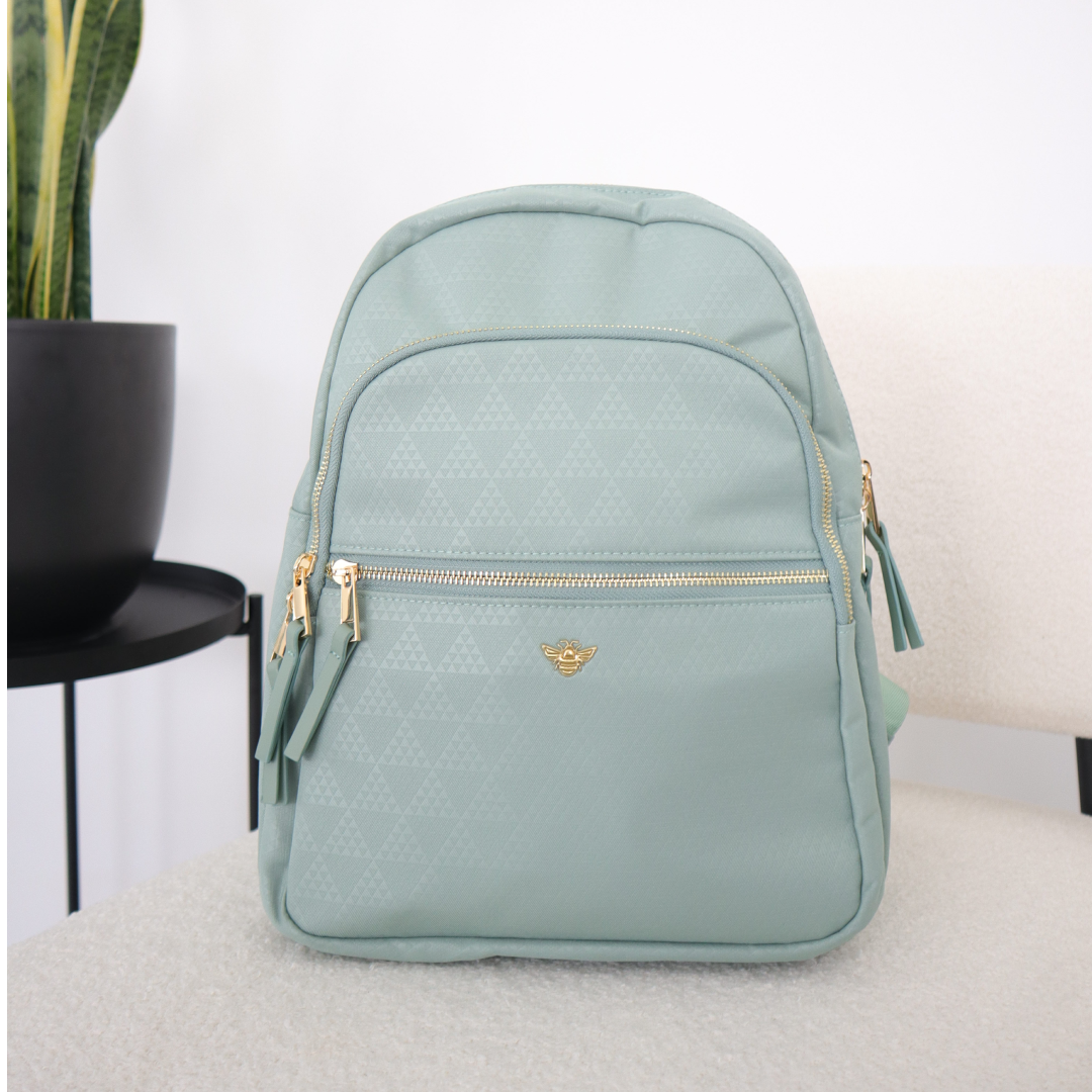 Prism Diaper Bag Backpack - Seaspray