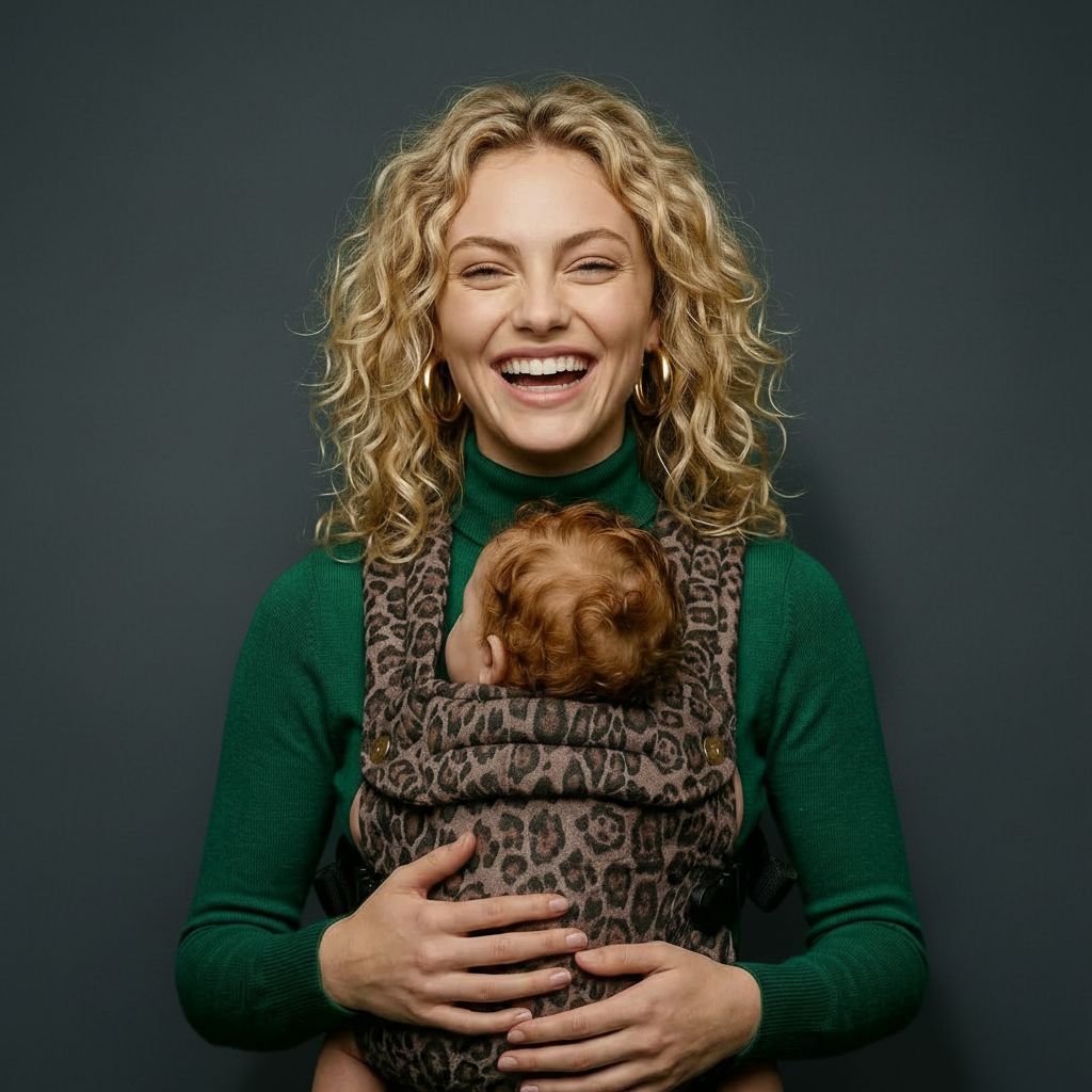 Nomad Air Animal Print Baby Carrier - Jaguar