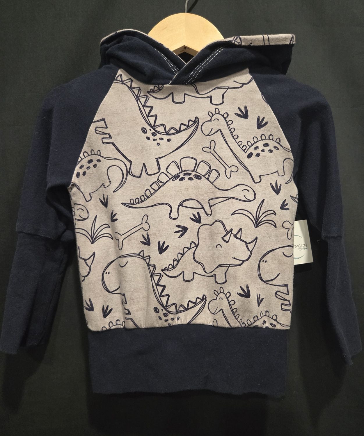 Used 3-12m Nerdy by Nature 2pc Dino Set