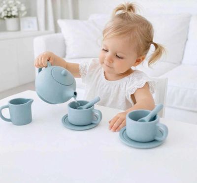 Silicone Tea Play Set