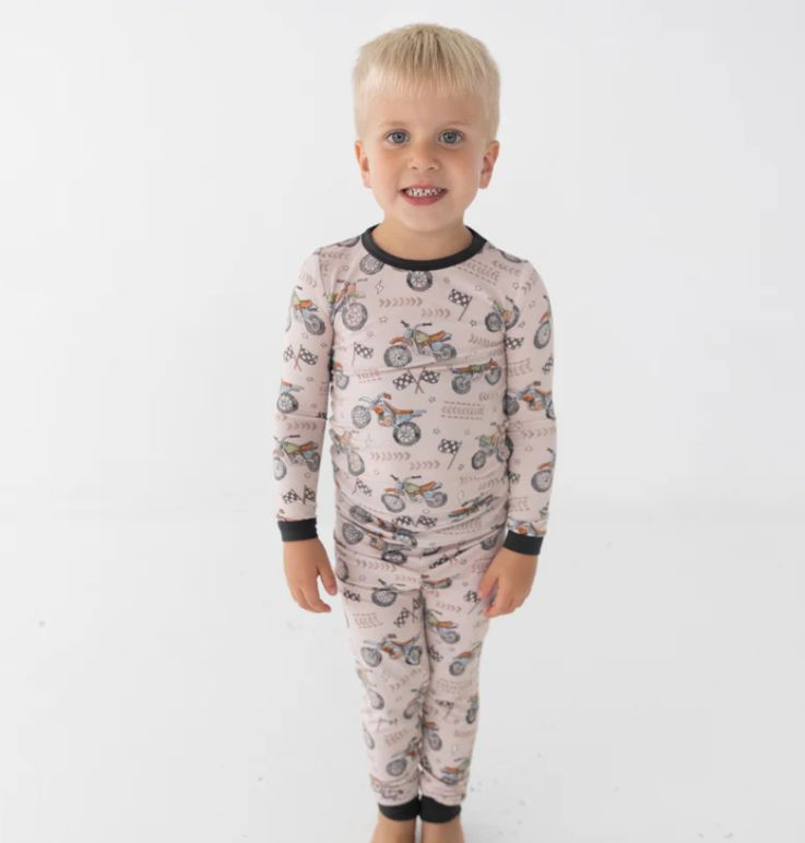 Classic Fit PJ Set - Dirt Bike