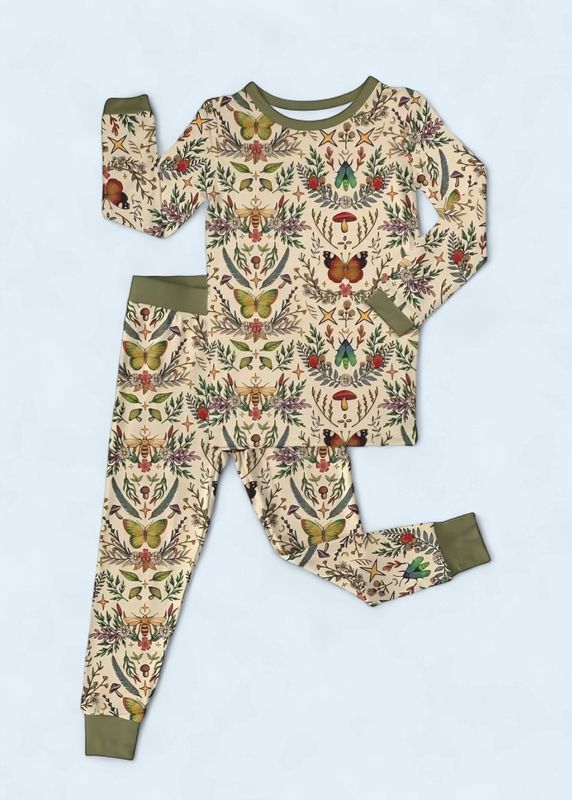 Tencel Modal 2pc Pajama Set- Bugz