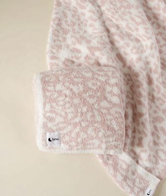 Luna Leopard Blanket 40x40