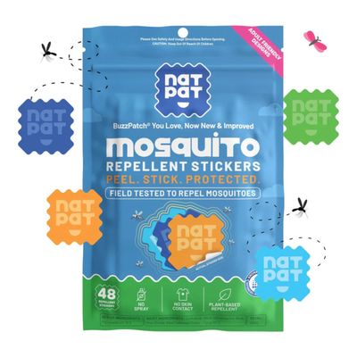 NATPAT Adult BuzzPatch Mosquito Repellent Patches for Adult